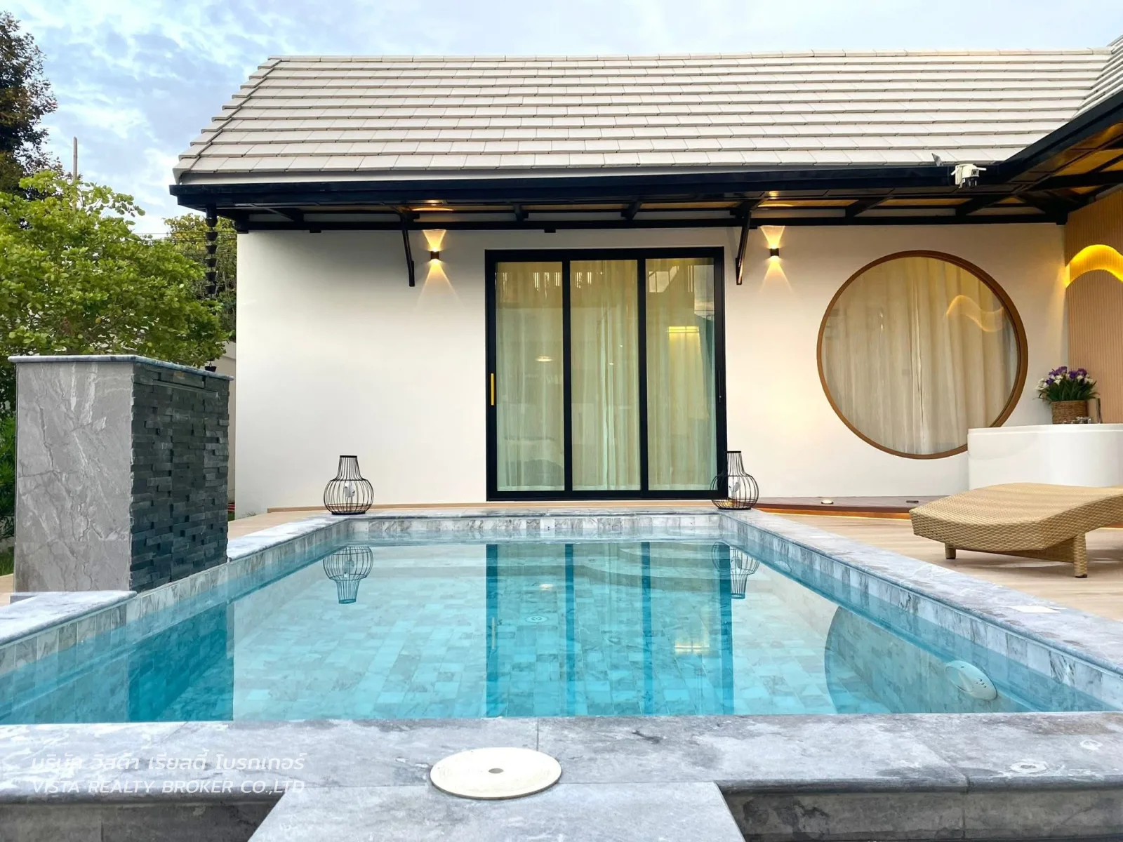 พูลวิลล่าสร้างใหม่ แปลงมุมติดถนน 3 ด้าน รายล้อมด้วยธรรมชาติและความร่มรื่น ทำเลทอง ห้วยใหญ่ พัทยา - 8