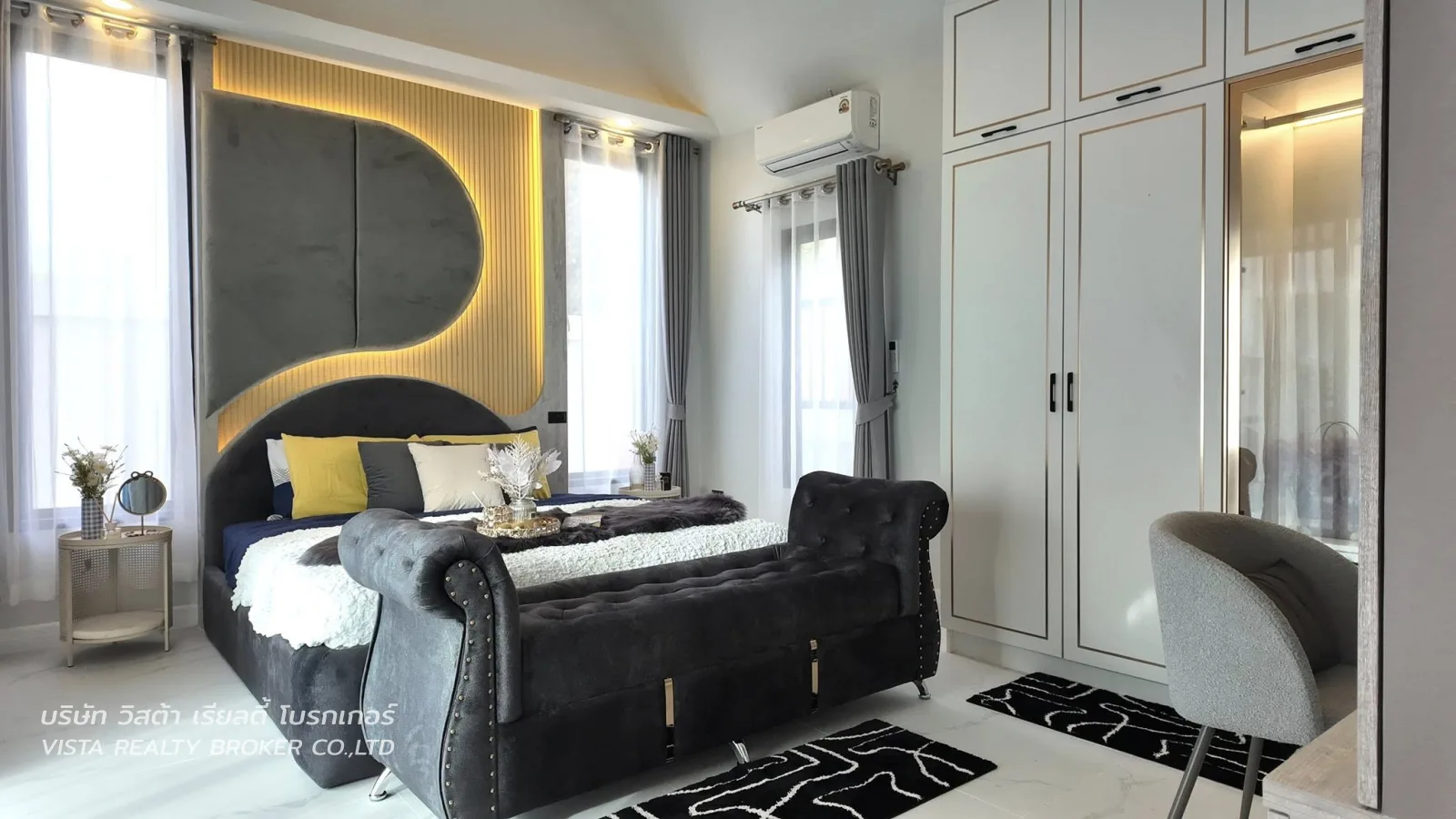 พูลวิลล่าสร้างใหม่ แปลงมุมติดถนน 3 ด้าน รายล้อมด้วยธรรมชาติและความร่มรื่น ทำเลทอง ห้วยใหญ่ พัทยา - 17