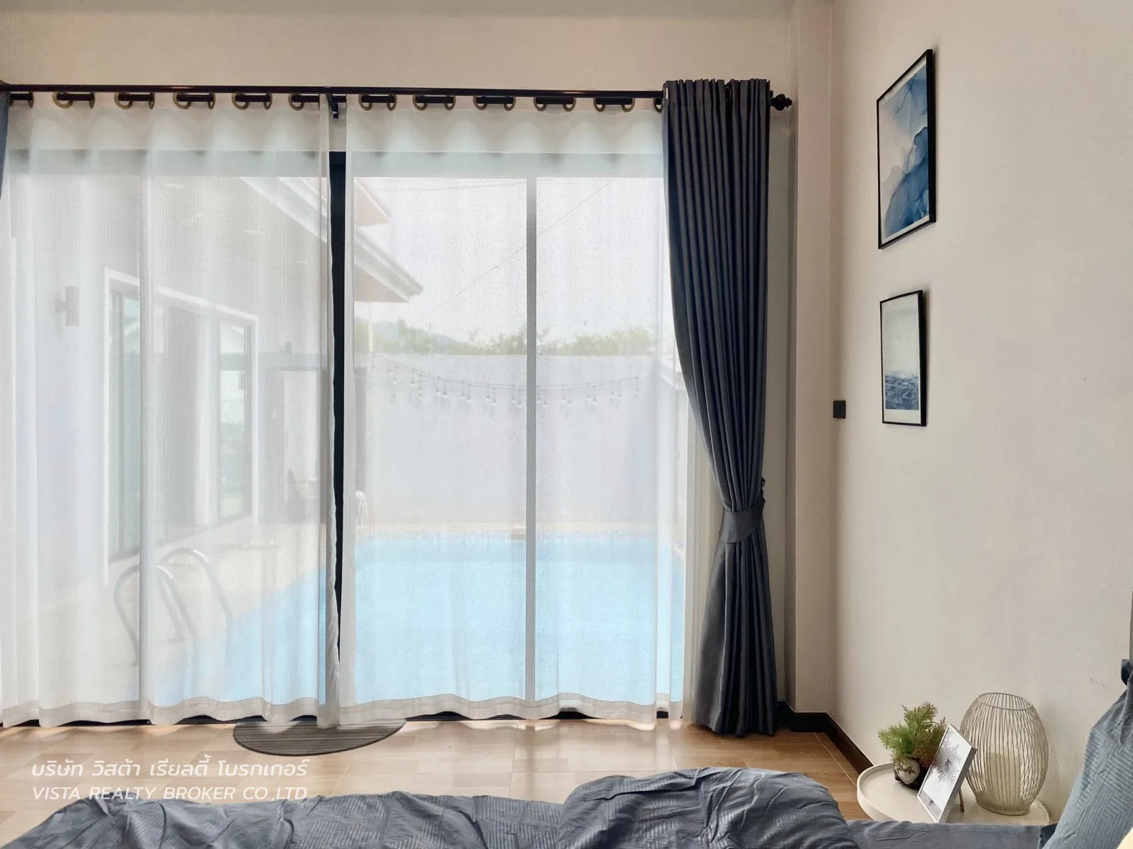 พูลวิลล่า หลังมุม บรรยากาศดีมาก วิวภูเขา สามารถทำรายวันได้ สัตหีบ - 6