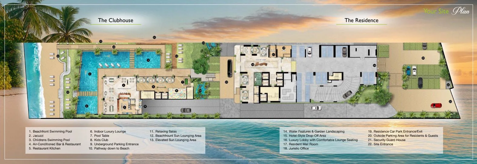 Luxury Beachfront Living in Wongamat คอนโดที่ติดชายหาดวงศ์อมาตย์ หนึ่งในทำเลที่พรีเมี่ยมที่สุดของพัทยา - 12